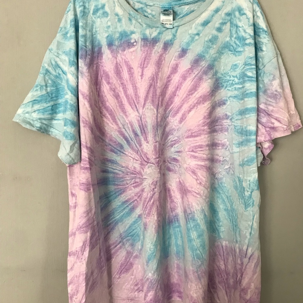 Pastel Tie-Dye Short Sleeve Tee